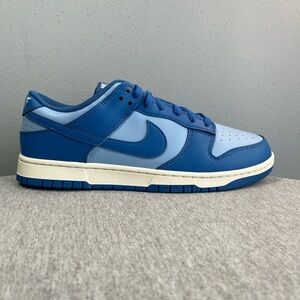 Nike Dunk Low Retro Psychic Blue Star Sail Sneaker Men's Shoe Size 12 HF5441-400